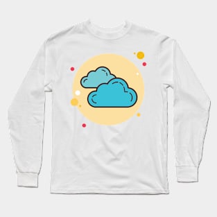 Cute Clouds Long Sleeve T-Shirt